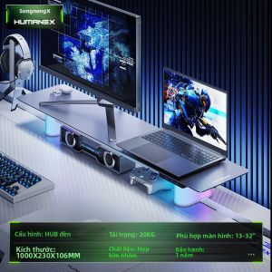 HumaneX | Giá đỡ màn hình RGB cho game thủ