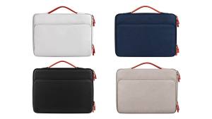 Laptop Bag for MacBook M4 Air 15 Case M3 M2 M1 Pro 13 14 15.4 Shockproof and Waterproof Fabric Handbag for MacBook 13.3 Inch