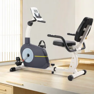 Home Use Recumbent Exercise Bike Indoor Quiet Cycling Training Equipment Upper And Lower Body Dual Use Electric Rehabilitation