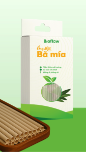 100 ỐNG HÚT BÃ MÍA BIOFLOW I Size 6812