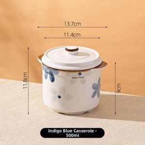 WUXIN | Japanese-style Double Lid Birds Nest Dedicated Soup Pot