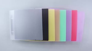 8 Colors A4 Size Die Storage Book Binder Envelopes Storage Pockets Folder For Scrapbooking Dies&Stamps Craft Supplies Organized