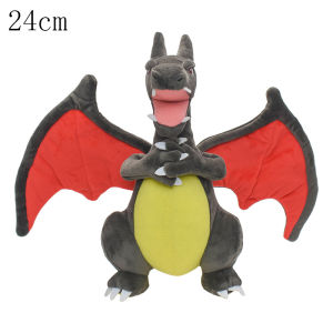 DUODUOBAO | Pokemon Charizard Y Plush Toys Cool Charmander Evolution Stuffed Doll Adorably Anime Peripheral Cartoon Toys Gift for Kids