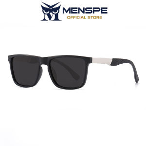 MENSPE Fashion Sunglasses Driving Sunglasses Mens Polarized Sunglasses Fashion Square Frame Sunglasses UV400 Clear Vision Sunglasses Cycling Riding Running Fishing Glasses for Men Women