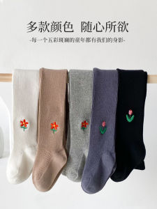 ถุงเท้าเด็กผู้หญิง ถุงเท้าเด็กผู้หญิงฤดูใบไม้ผลิและฤดูใบไม้ร่วง ถุงเท้าเด็กผู้หญิงผ้าฝ้ายแท้บาง ถุงเท้าเด็กฤดูใบไม้ร่วง เสื้อผ้าเด็ก