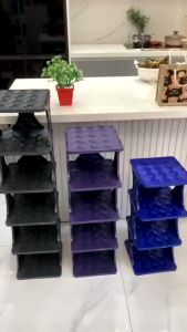 Kệ để giày dép sách báo đồ dùng 4-6 tầng nhựa Tashuan tháo rắp dễ dàng- Kệ giày dép cao cấp
