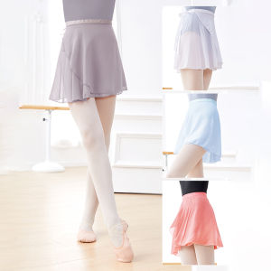 Váy Quấn Múa Ba Lê Bằng Vải Voan Có Dây Buộc Dành Cho Người Lớn Và Trẻ Em Dành Cho Nữ Size S-L Size Trẻ Em Và XL Dành Cho Người Lớn