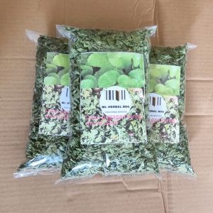 Kemasan 200 gram daun pegagan kering pegagan merah murni daun
