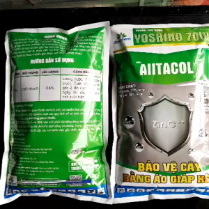 Thuốc trừ nấm bệnh cây trồng Yoshino 70WP - Bảo vệ cây trồng bằng Áo Giáp Kẽm GÓI 1KG- Thành phần Propineb 700 g/kg