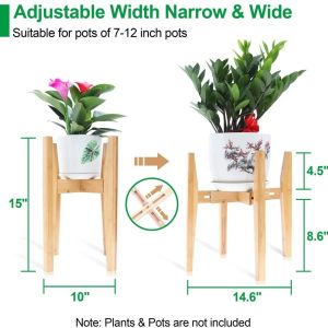 Adjustable And Detachable Plant Stand Display Rack