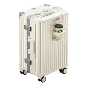MIMANI | Durable Large Capacity Aluminum Frame Luggage 24 Inch