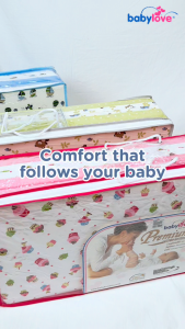 Babylove Premium 3-Fold Playpen Foam Mattress OR [Cover Only ] with PVC Bag