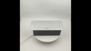 Stop Kontak Meja Meeting Tanam 2 Socket 2 USB Charger Type C / A Soft Touch Pop Up System