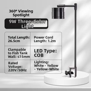 Yee | Full Spectrum Color Enhancement Aluminum Alloy Aquarium Light