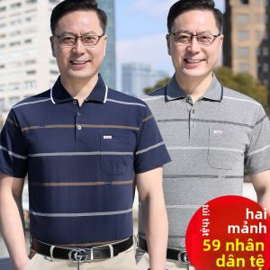 JIFANPAUL | Áo Thun Nam Trung Niên và Người Lớn Tuổi