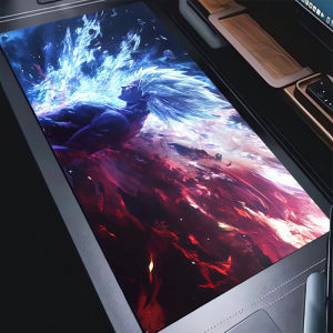 Bandai | E-sports Mouse Pad Dragon Ball 90x40cm DBZ  Computer Smooth Flexible Rubber Gamer PC Computer Keyboard Locking Edge Pad Mosuepad