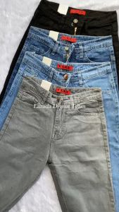 Celana Jeans Highwaist Loose Wanita Baggy Pants Bisa COD Bayar di Tempat