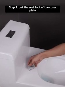 Fixing bolt for toilet lid fittings Cover expansion screw Toilet lid screw Fixing screw