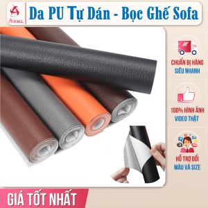 Bọc Ghế Sofa  Da Dán Pu  Da Dán Sofa  Da Dán Ghế Gội Đầu  Da Pu Tự Dính  Da Dán Sửa Chữa Sofa Tại Nhà Siêu tiện lợi