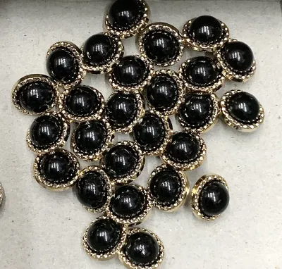 5 Nút kiểu bẹt 14mm.
