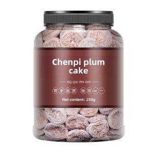 Japanese Style Preserved Arbutus with Orange Peel Extract Cake Non-Nuclear Purple Perilla Licorice Honey Flavored Plum Preserved Snacks Nine Procedure Preserved Plum Dried Fruit Pregnant Women