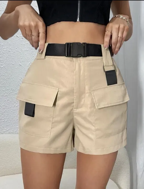 Cargo shorts women hotsell