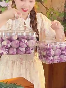 JIANGLILIANG | Yam Blueberry Flowing Heart Cake