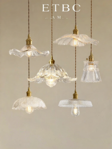 FANCY LAMP CLUB | All-Copper Glass Creative French Vintage Mini Pendant Light