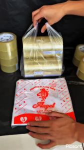 KANTONG PLASTIK KRESEK BENING ANGEL 290 GRAM UK 15 24 TERMURAH