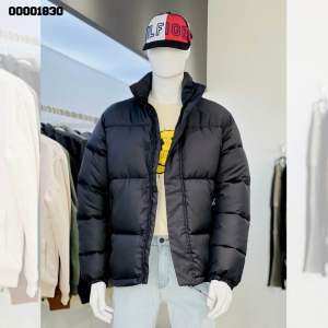 ÁO KHOÁC PHAO NAM DÀY 2 LỚP KÈM MŨ lông THÁO RỜI