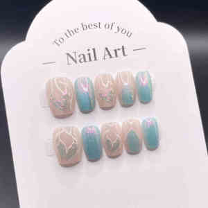 CHUBEISHI | Child-friendly Nail Stickers White-enhancing Medium Length