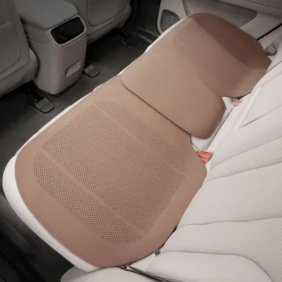 Mercedes-Benz专用全包坐垫荔枝纹纳帕皮透气通风汽车座垫四季通用驾驶座垫司机座椅垫背靠垫