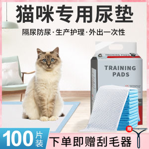 Urine Pad Cat Disposable Cat Outing Pet Special Urine Pad Cat Production Care Urine Pad Baby Diapers