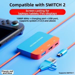4K60Hz Compatible Video Converter Switch Adapter