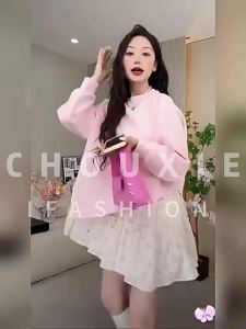 CHOUXIE | Dopamine Stimulating Girl French Style Long Sleeve Dress