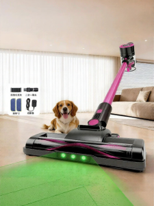 Supor | High Power Small Dust Mite Removal Handheld Vacuum Cleaner with Dust Detection and Mopping