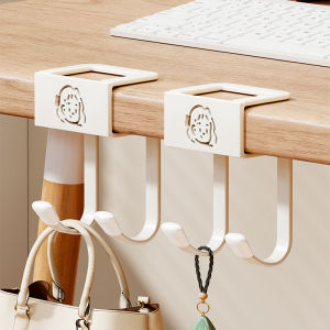 Non-drilling Wall Mounted Backpack Holder for Student Desks