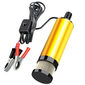 51มม. 38มม. 12V/24V ปั๊มสูบน้ำมันไฟฟ้าดีเซลน้ำใต้น้ำเปลือกอลูมิเนียมอัลลอยด์