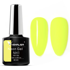 7.5ml Venalisa Neon Gel Polish TPO FREE Summer Nails Neon Color Gel Semi Permanent Soak Off UV LED Nail Gel Polish