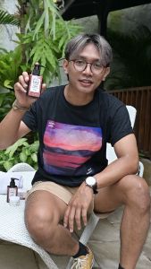 QU XIE FA JING 2 Salep + 1 Shampoo – Perawatan Rambut Berkilau Anti Ketombe Kerak Rontok Lepek Bercabang Gatal Jamur