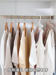 17KM 18 Hooks Multi-Purpose Bra Hangers For Closet Organizer For Hanging Ties Underwear Stockings