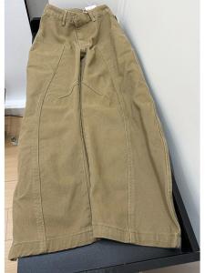 Retro Khaki Extended Length Loose Womens Jeans 2025 Spring Slimming Wide Leg Pants Floor-Length Lazy Jeans