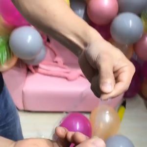 MINIIS 10M Balloon Garland Set Balloon Chain Tape Balloon Accessories Arch Supplies Strip Tape Balloon Arch Backdrop