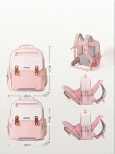Ergonomic Waterproof School Backpack for Students