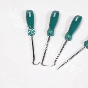 COD LANTUO Obeng Cungkil Pelepas Seal Isku Roller Karet Gear Mesin / obeng pembuka seal Roller Karet Mesin 4 PCS - G4