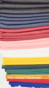 TokokainJkt 1 Meter Kain Scuba Polos / Scuba / Skuba / Scuba Stretch / Scuba Street 250 GR
