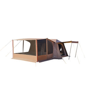 Mobi Garden | Quick Set Up 2-room 1-hall Tent with Canopy Combo