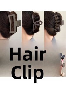 Large Size Shark Hair Clip Womens Summer Fashion Accessory Back of Head Stylish Hair Gripper Quantity Multi Clamp Hair Ornament