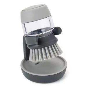 Bàn chải chống nấm mốc Hộp đựng xà phòng bàn chải nồi ép có thể tháo rời nâng cấp để phân phối bàn chải đĩa nhà bếp có thể tháo rời đầu lông bàn chải làm sạch chảo chống dính có đế thoát nước