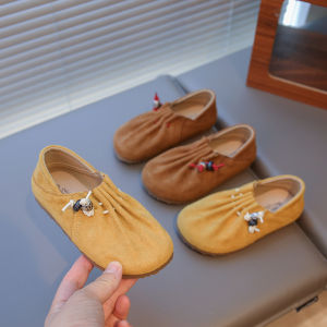 Retro Soft Sole Childrens Leather Shoe